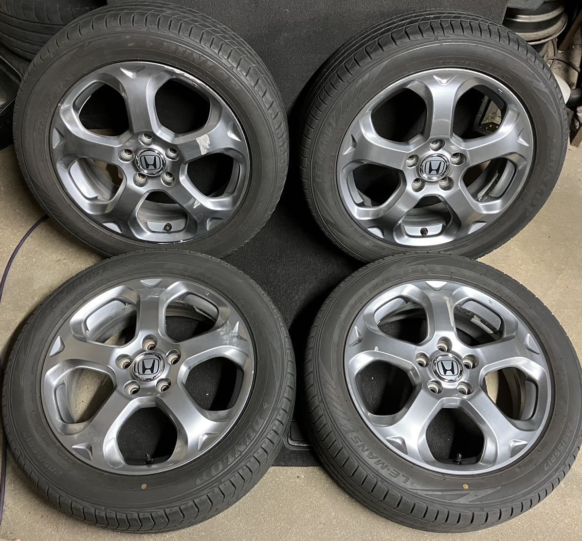 最旬トレンドパンツ 美品 ホンダ純正 205 55R17 17インチホイール2020