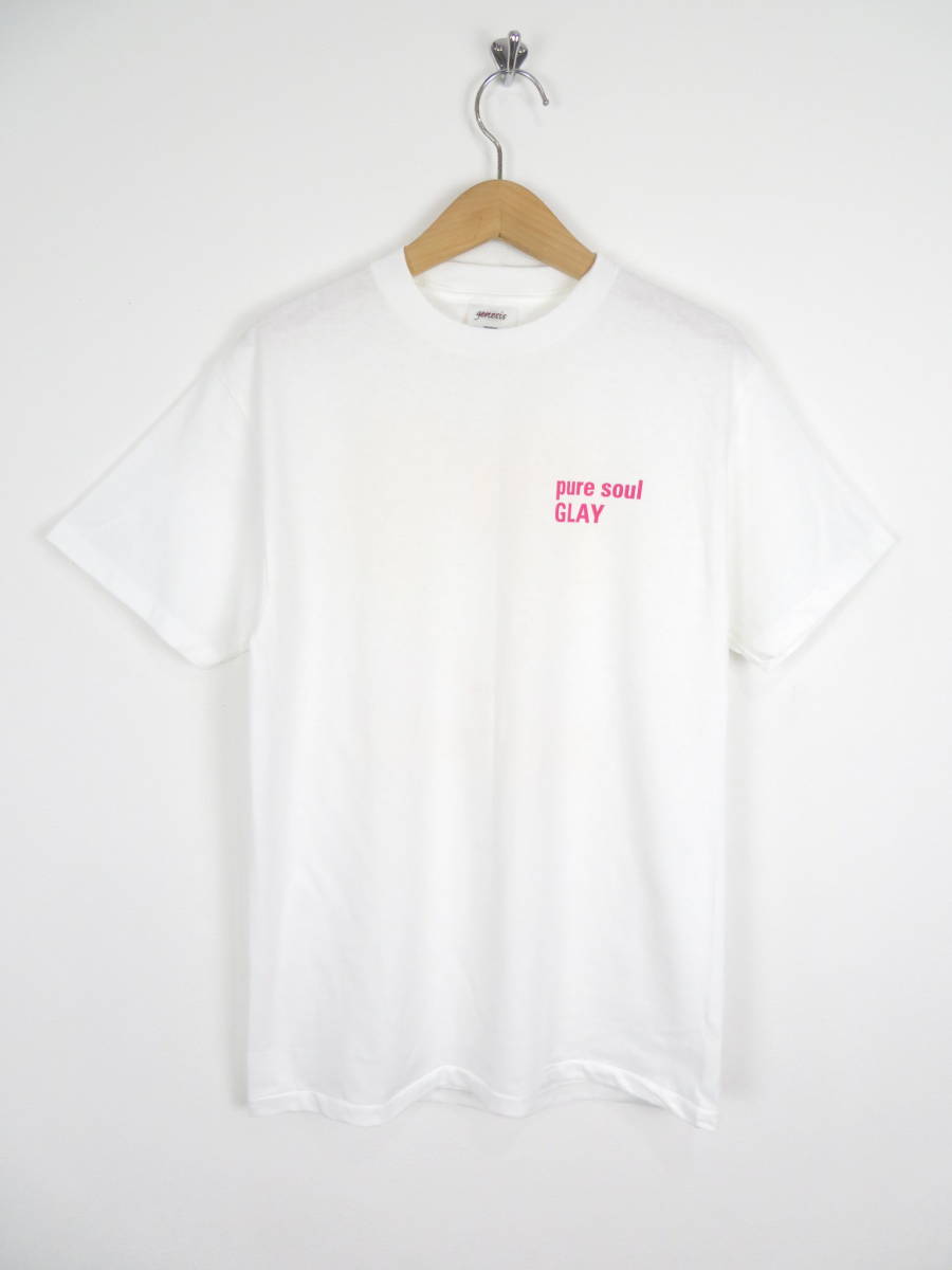 【ほぼデッド】90s GLAY グレイ ★ 当時物 ピュアソウル Tシャツ ★ pure soul オニータ ONEITA ヴィンテージ_画像4