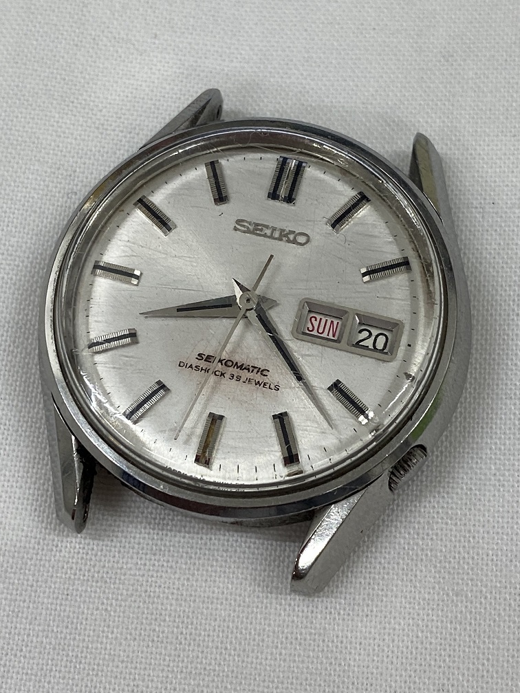 GIU21684 品 SEIKO SEIKOMATIC DIASHOCK 39JEWELS / 6216-9000