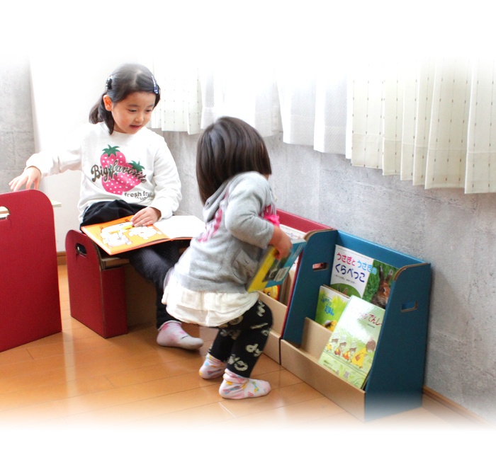 su... Kids книга с картинками подставка картон ржавчина книжный шкаф . одна сторона установка место хранения Kids ребенок дисплей красный MRI-2010RE