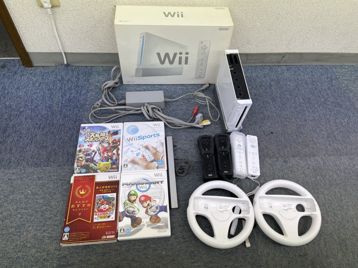 Wii 任天堂Wii 本体Nintendo マリオカートソフト大乱闘スマッシュ