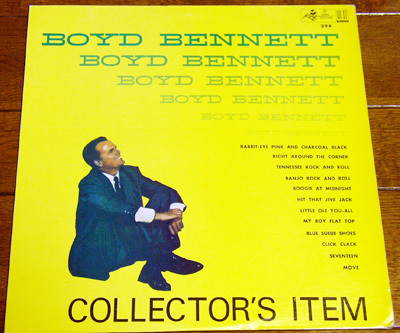 Boyd Bennett - Collector's Item - LP/ Seventeen,Banjo Rock And Roll,My Boy Flat Top,Move,Rabbit-Eye Pink And Charcoal Black,Gusto_画像1