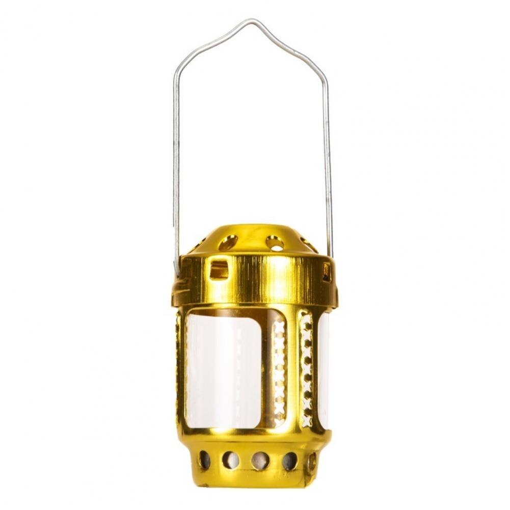 ... свечной фонарь Mini aluminium сплав латунь Night рыбалка висячий свеча лампа наружный фонарь Gold 