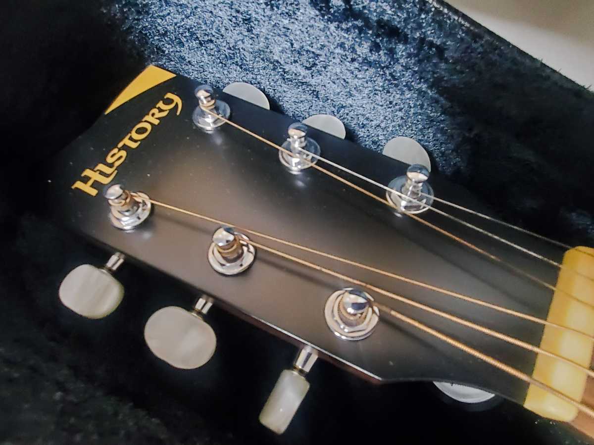 HISTORY アコースティックギター NT103 ブラウン ウッド 美品