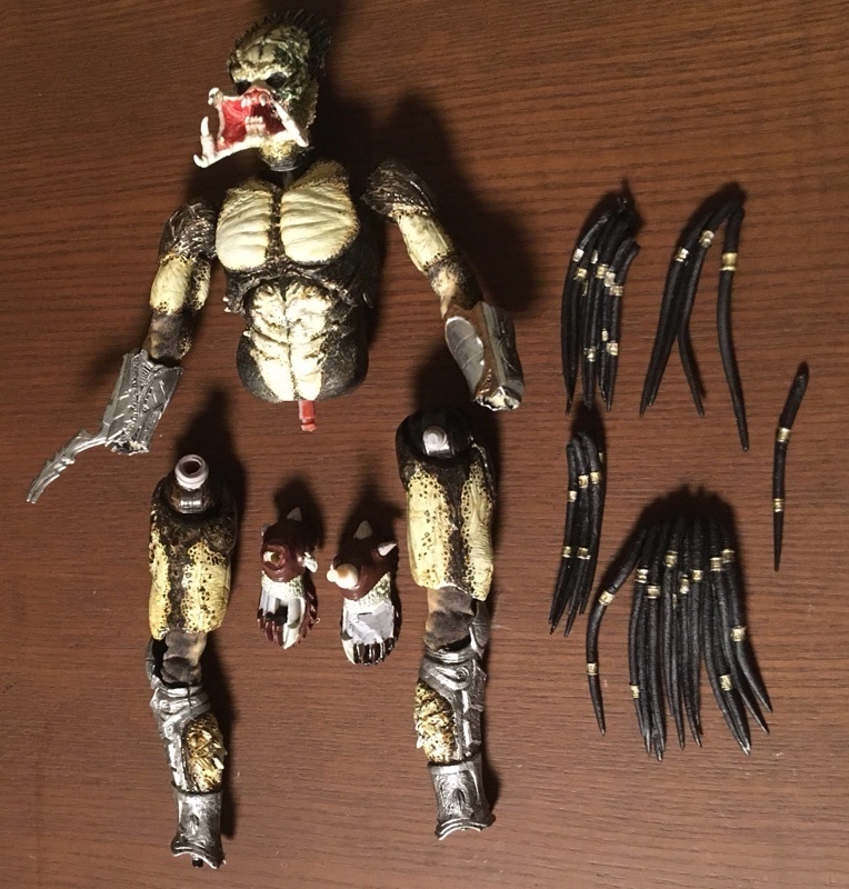 Yahoo!オークション - 一点物改造品NECA ネカ AVP R ウルフ Yahoo!オークション - 一点物改造品NECA ネカ AVP R ウルフ
