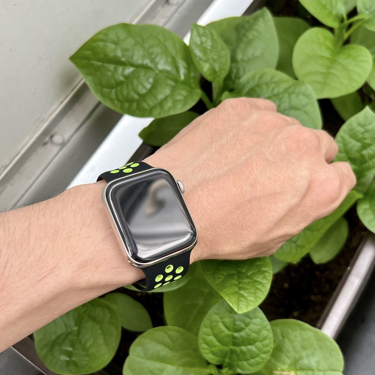 特別価格 新品 Apple Watch 38 40 41mm レザーバンド 緑 i9tmg.com.br