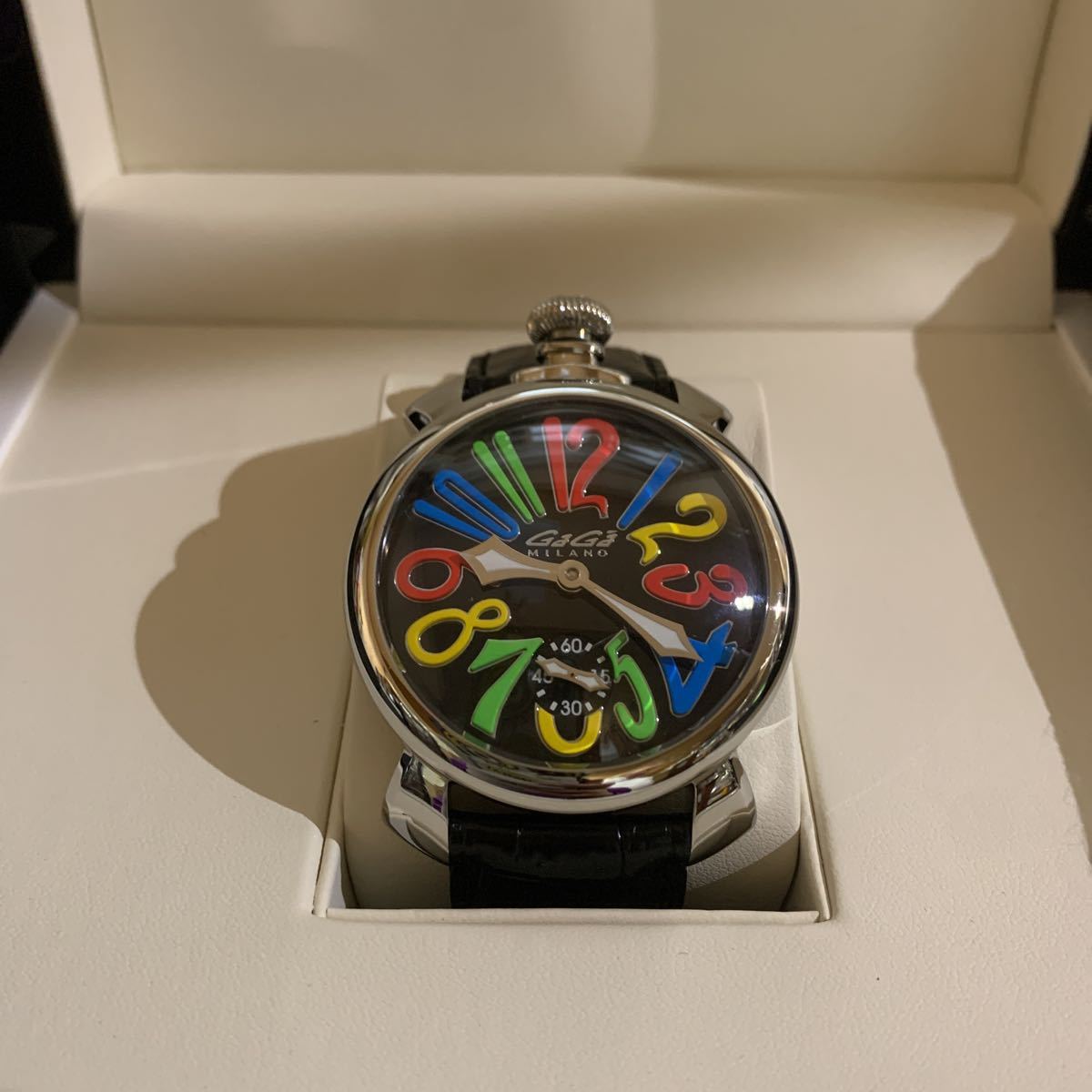 2206017 正規品　GaGa MILANO ガガミラノ 腕時計 Manuale 48mm 5010.2S SWISS製　マヌアーレ 48mm