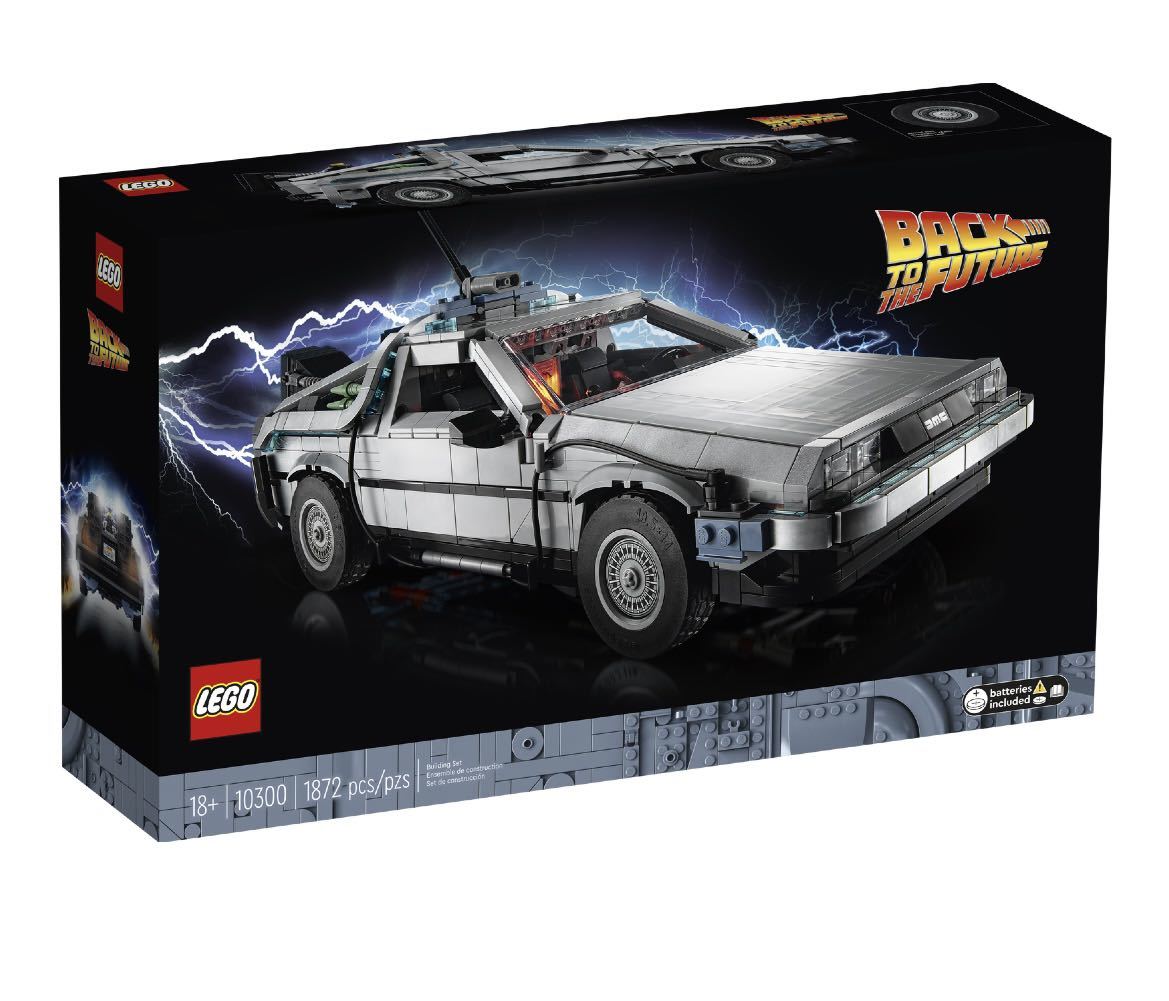 新品 レゴ バック・トゥ・ザ・フューチャー デロリアン・DMC-12 10300