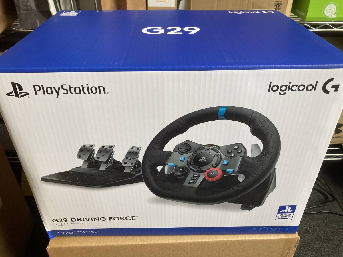 新品 Logicool G ステアリングコントローラー G29 PS5/PS4/PS3 新品 Logicool G ステアリングコントローラー G29 PS5/PS4/PS3
