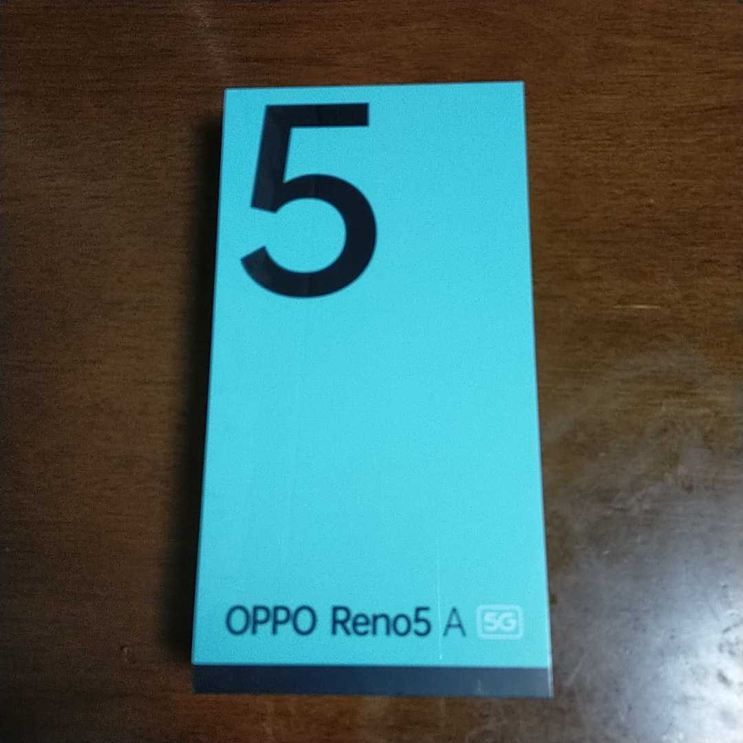 【未開封】OPPO RENO5 A アイスブルー ワイモバイル版