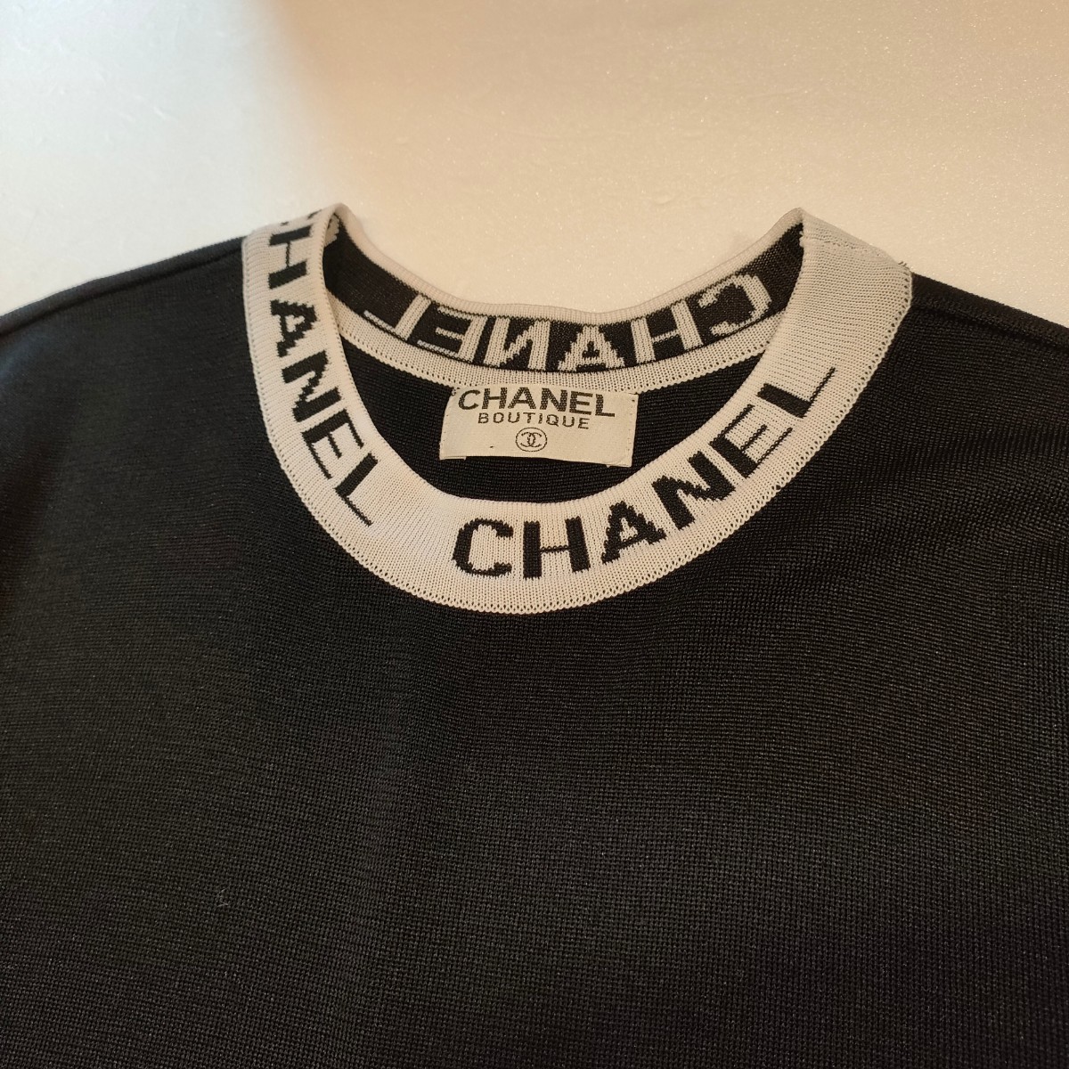 CHANEL シャネル サマーニット 黑 ceratinxd.com