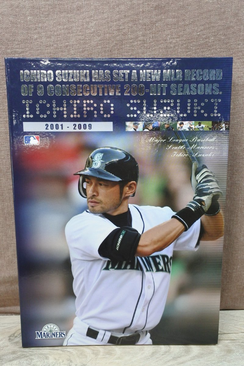 超目玉】 イチローMLB新記録9年連続200本安打達成 バットスライス 記念