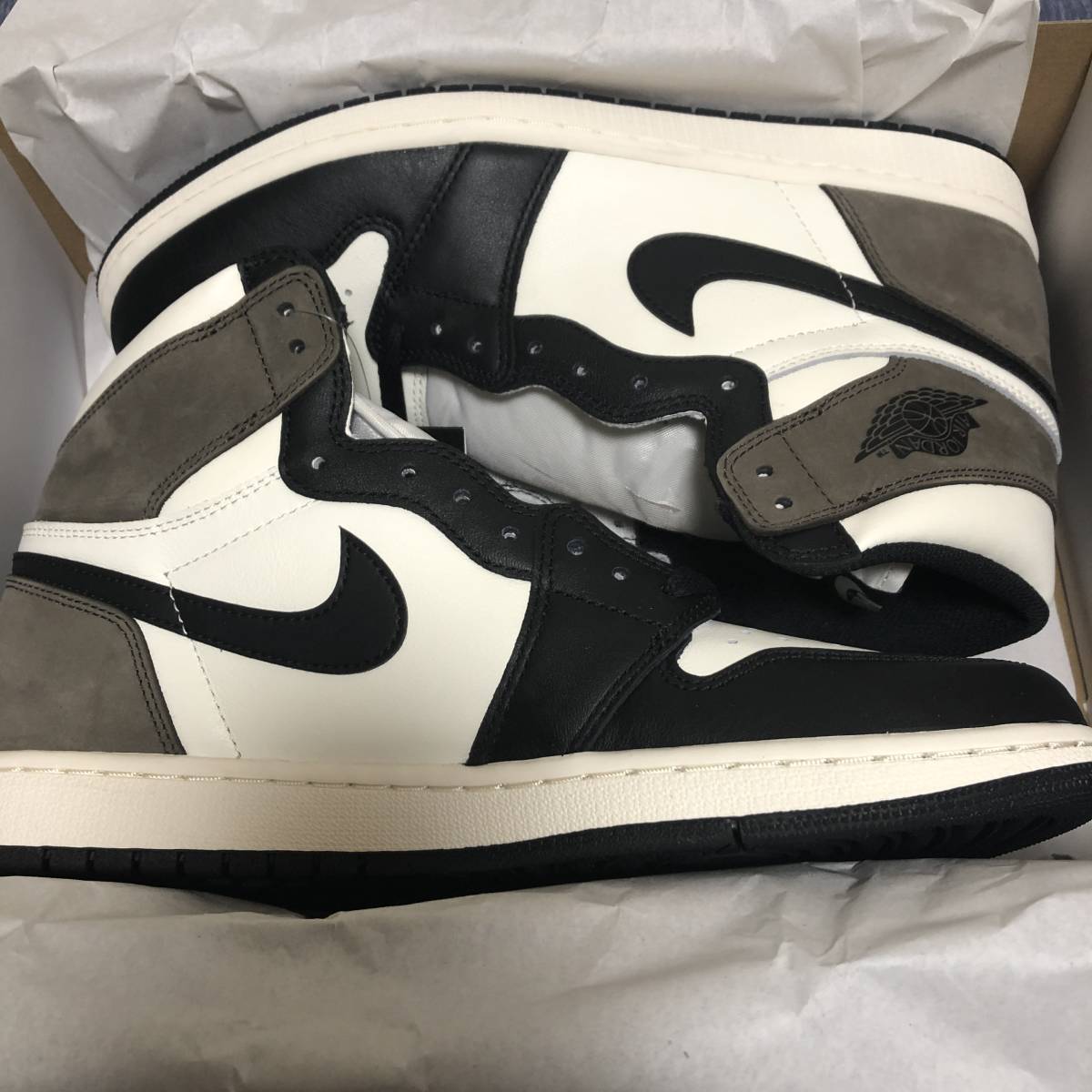 レシート有 NIKE AIR JORDAN 1 RETRO HIGH OG Dark Mocha ナイキ ジョーダン モカ_画像1