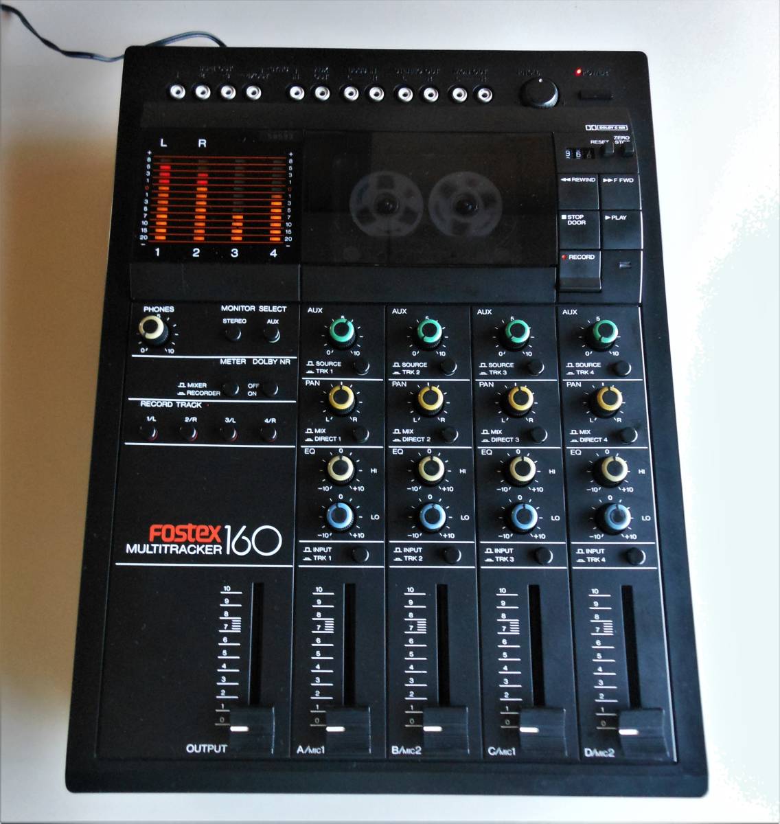 80s カセット MTR Fostex MODEL 260 整備済み 動作正常 4ch同時録音可