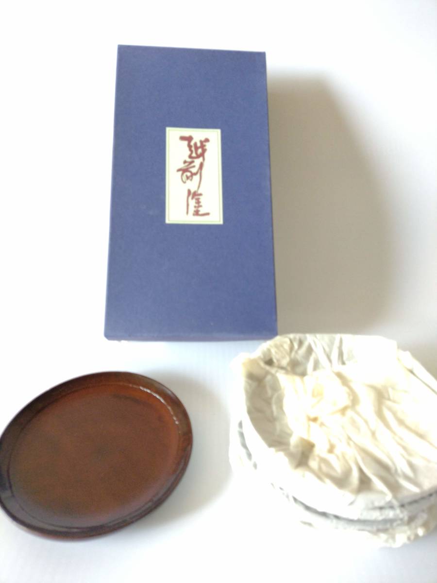  Echizen краска Echizen лакированные изделия кондитерские изделия тарелка 5 листов лакированные изделия натуральное дерево средняя тарелка не использовался 