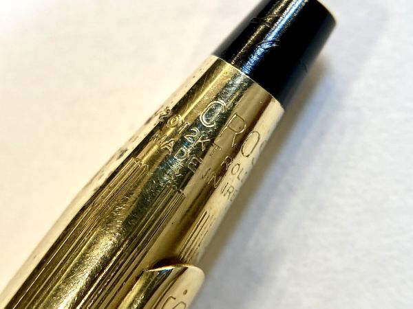 1円~☆CROSS クロス ツイスト式 ボールペン 12KT 金張 センチュリー シルバー色 二本セット★(管162830/360/60)同梱不可/自己紹介文必読_画像5