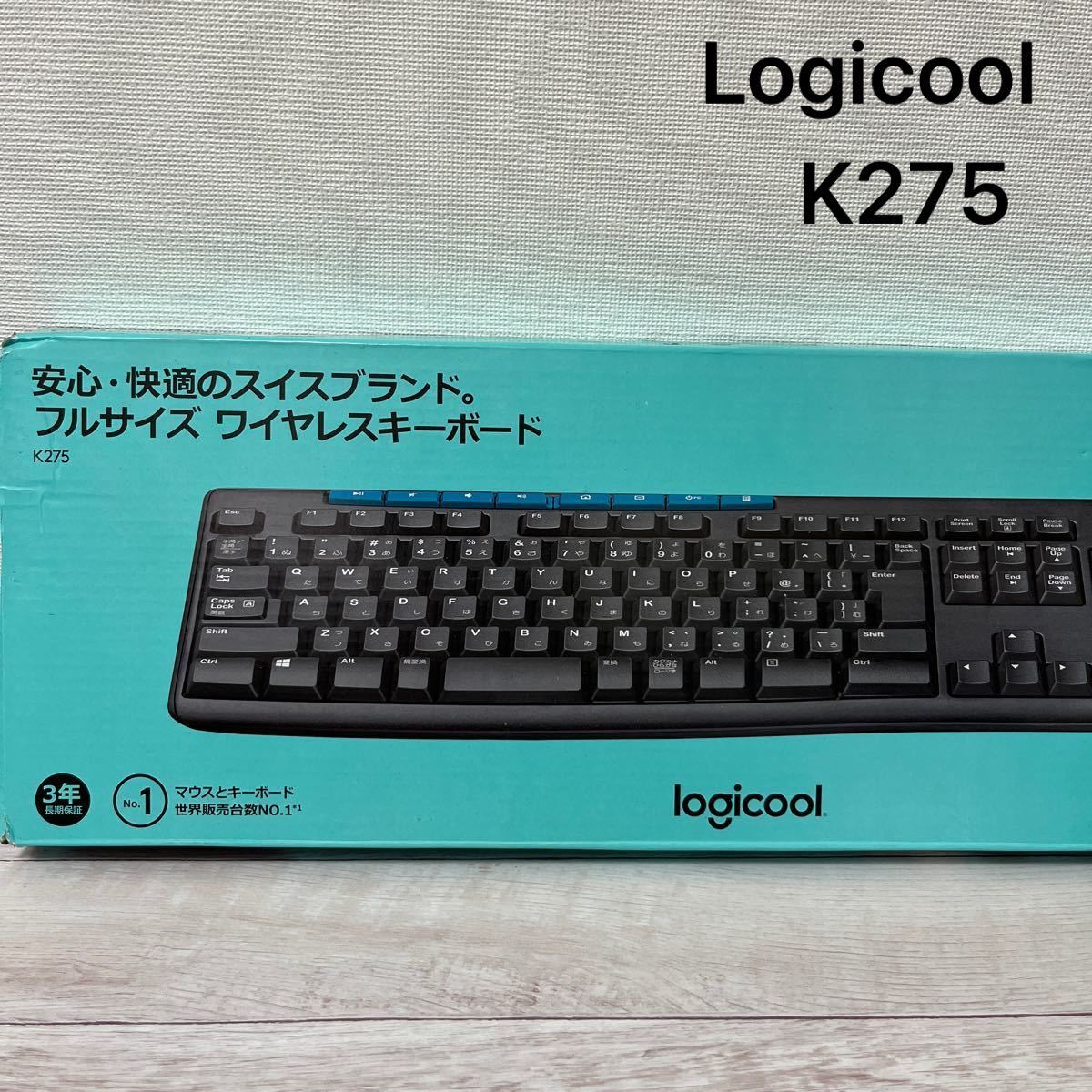 Logicool ロジクール　K275 ワイヤレスキーボード unifying対応　 Wireless Keyboard