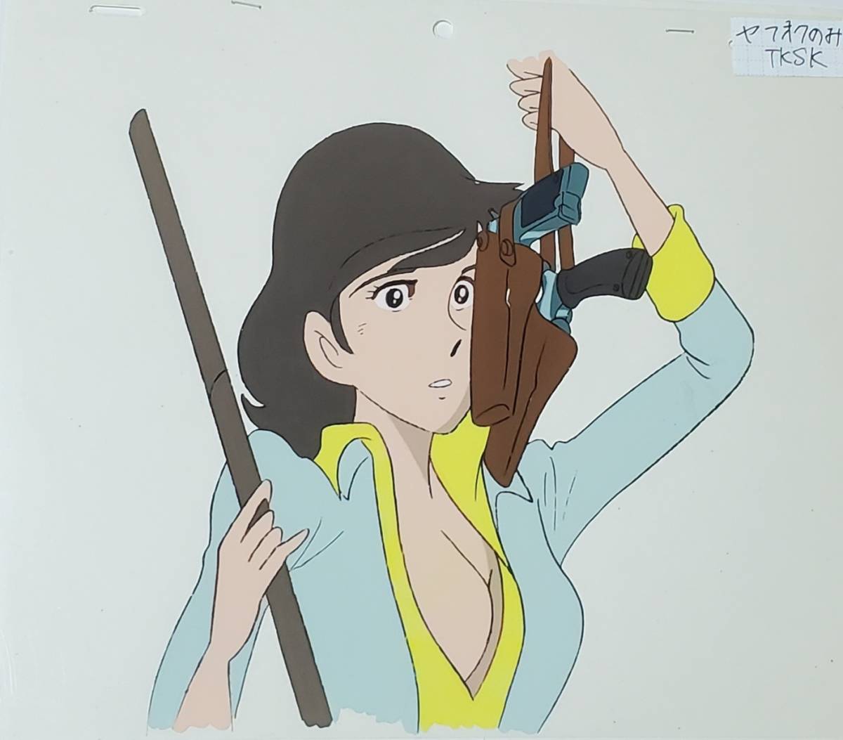  Lupin III Mine Fujiko cell picture ( paper pasting attaching )