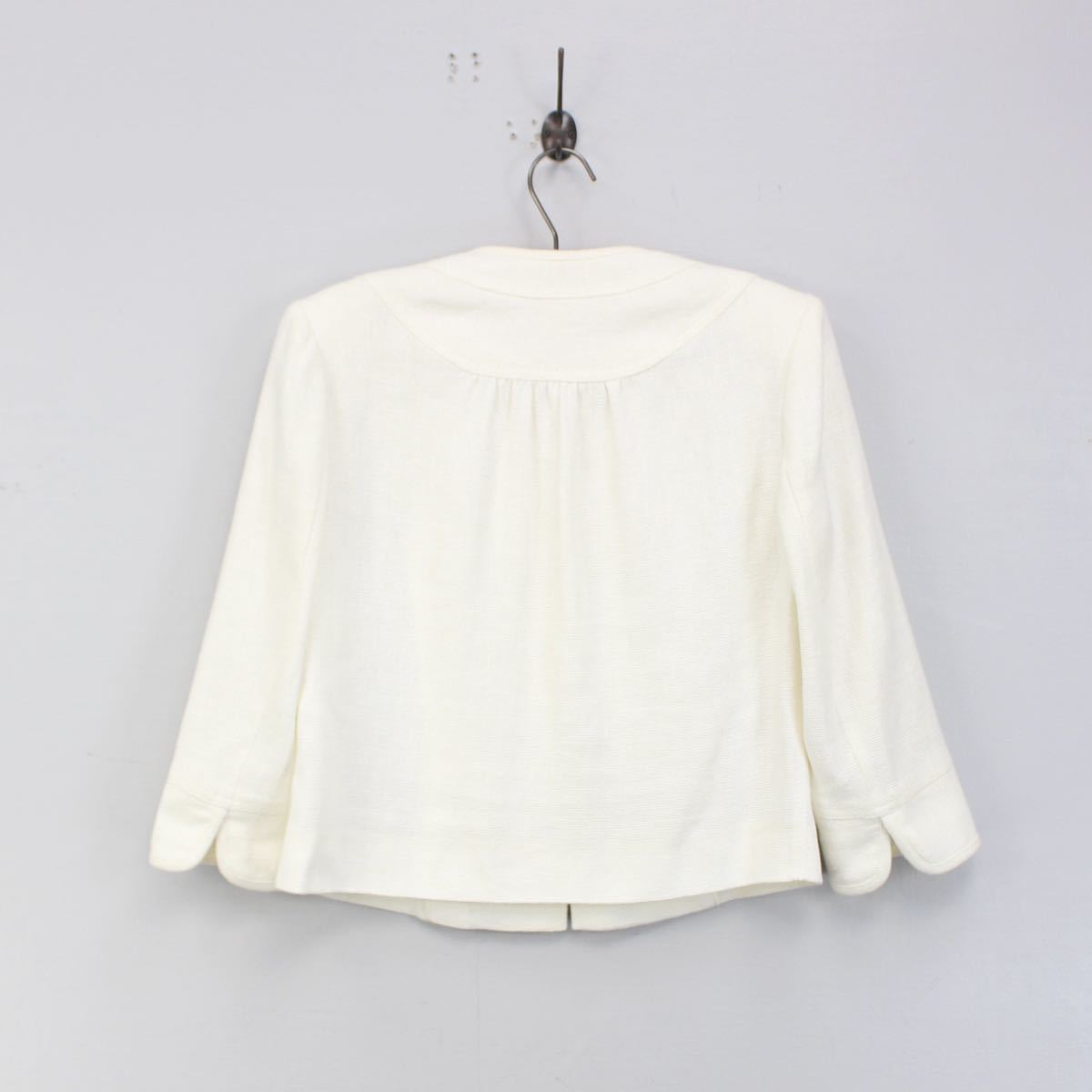 VALENTINO NO COLLAR JACKET MADE IN ITALY/ヴァレンチノノーカラー
