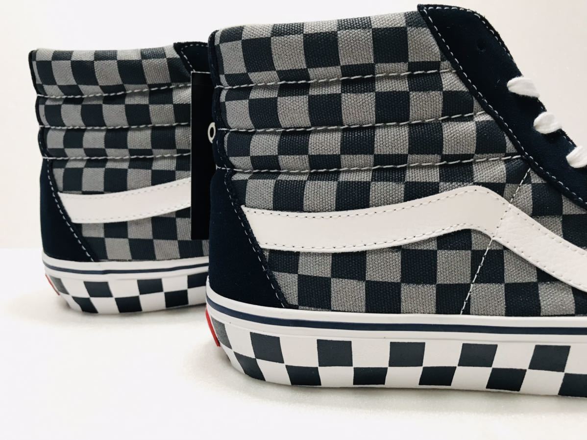 未使用!! デッド VANS バンズ 50周年記念 限定 SK8-HI PRO Reissue 50TH 87BK / C.WH 29cm us 11 スケートハイ プロ チェッカーボード_画像7