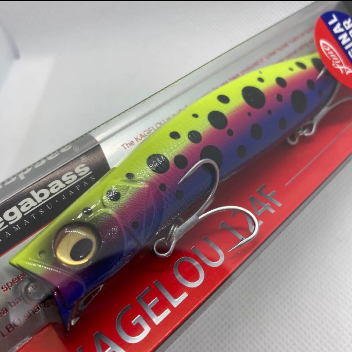 メガバス カゲロウ124f fimo NEWカラー レベレット 新品未使用品 メガバス カゲロウ124f fimo NEWカラー レベレット 新品未使用品