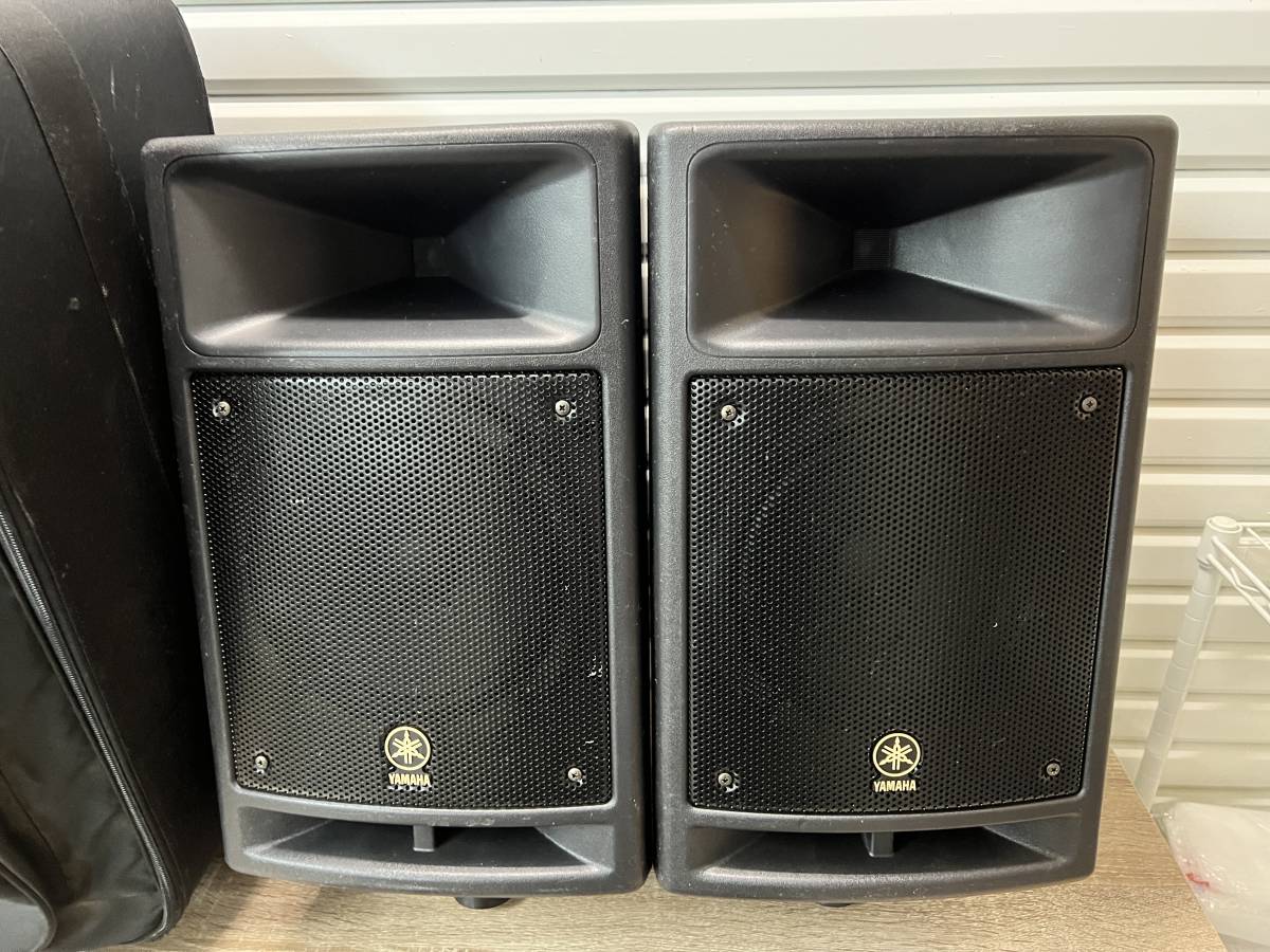 動作品 YAMAHA ヤマハ ポータブルPAシステム STAGEPAS300 ミキサー