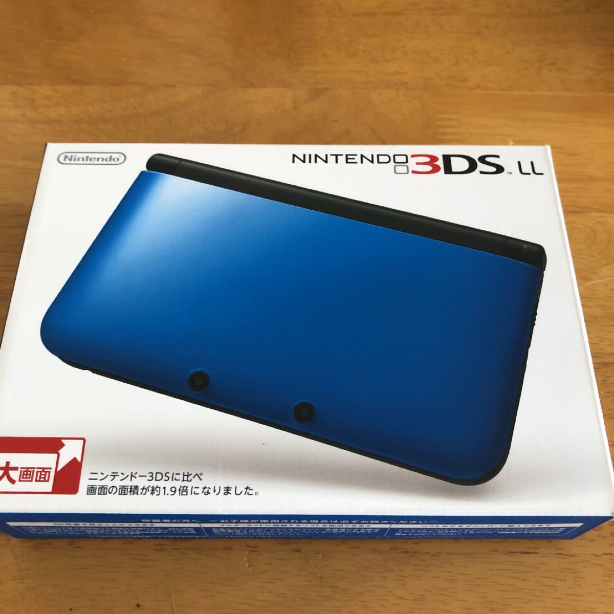 ニンテンドー3DS LL ブルー×ブラック(未使用に近い)｜Yahoo!フリマ（旧