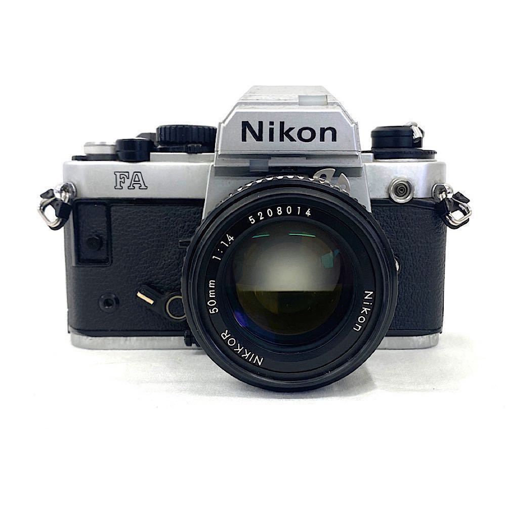 2021公式店舗Nikon FAレンズ付き シルバー フィルムカメラ | socearq.org