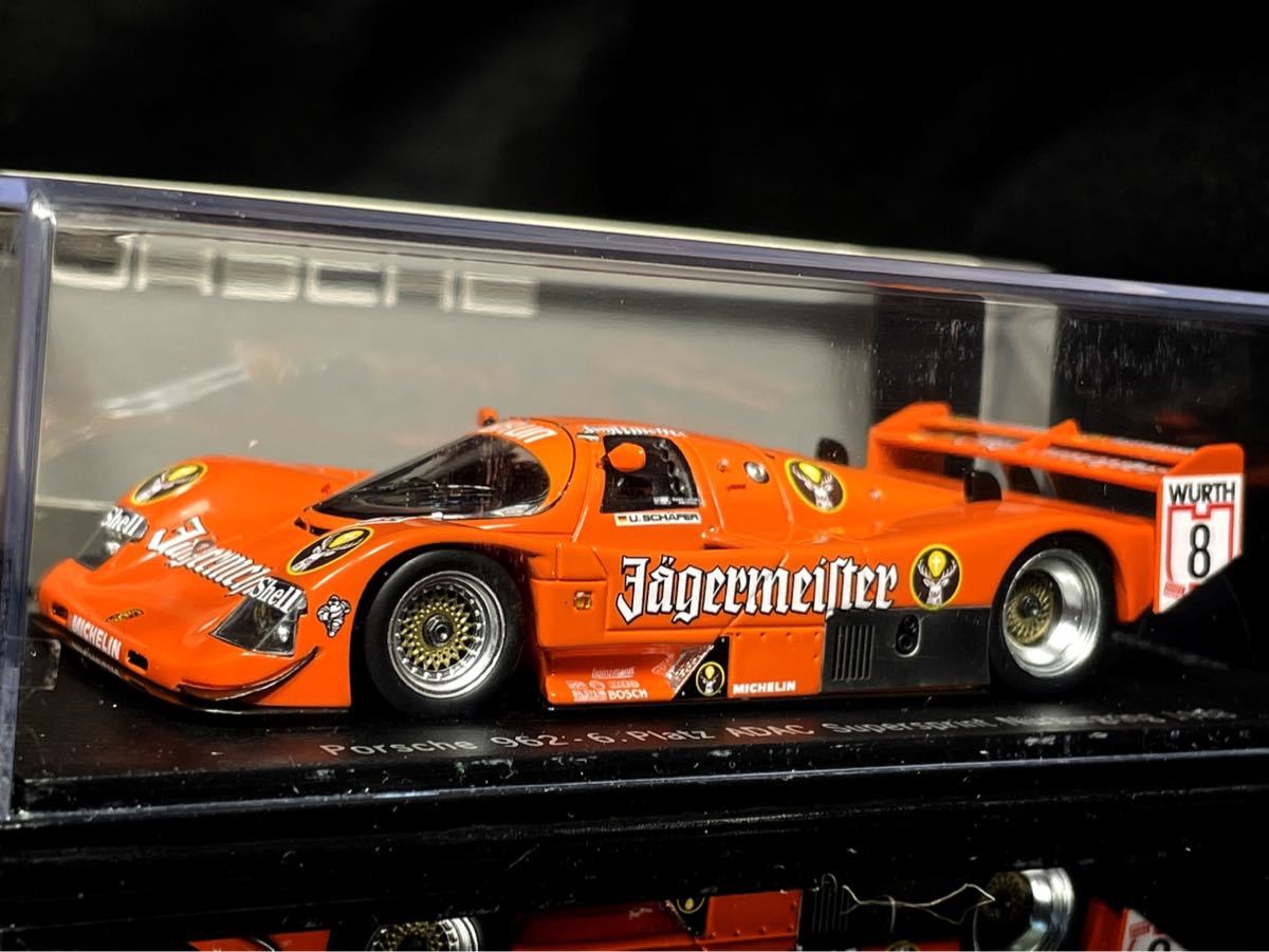 SPARK 特注 1:43 PORSCHE 962 Supersprint Nurburgring 1988 限定500 n