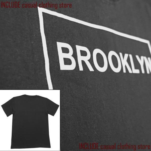 半袖Tシャツ クルーネック Ｔシャツ ロゴ プリント モノクロ モード カレッジ 黒 M 送料込 クリックポスト_画像3