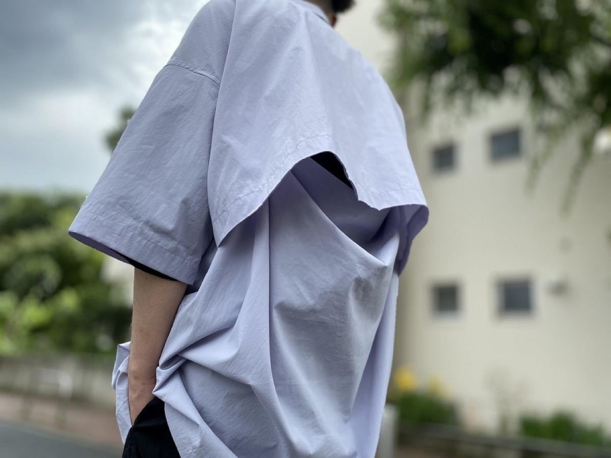 My Beautiful Landletマイ　ビューティフル　ランドレットback layered S/S shirt