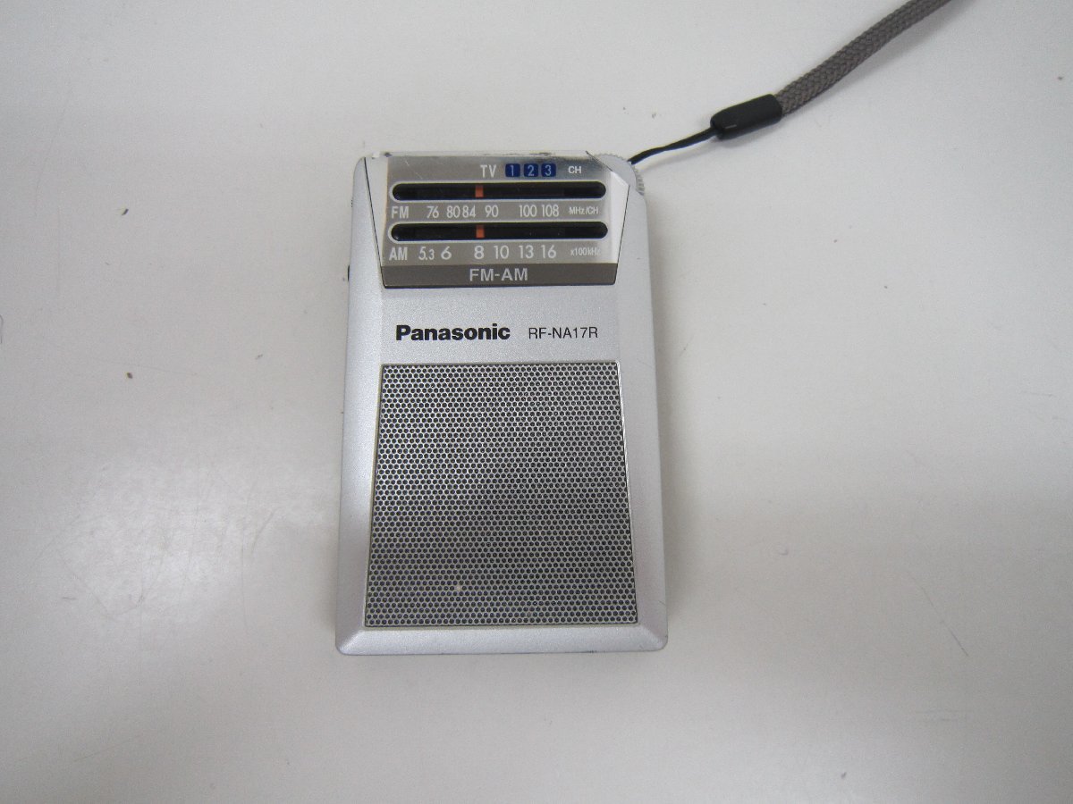 SALE／79%OFF】 Panasonic パナソニック FM-AMラジオ RF-NA17R 中古 ジャンク lacistitis.es