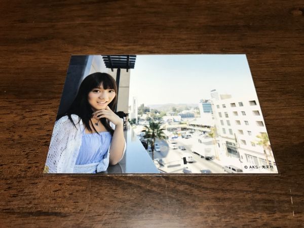 AKB48 生写真 海外旅行日記 高城亜樹_画像1