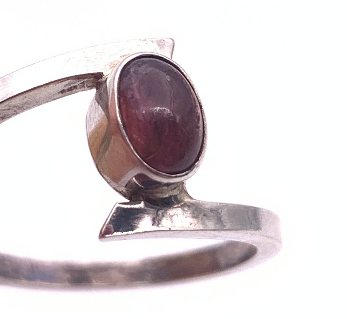  natural stone tourmaline ( electric stone )silver925 ring *13.5 number 