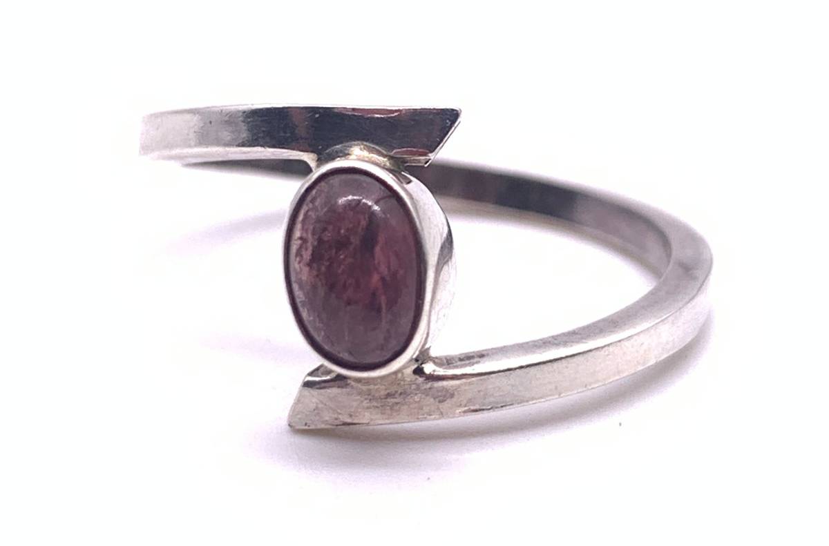  natural stone tourmaline ( electric stone )silver925 ring *13.5 number 