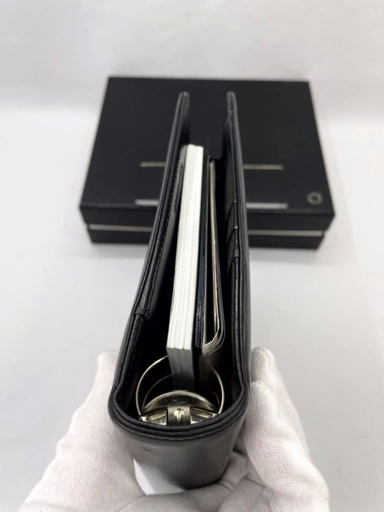 モンブラン システム手帳 バイブルサイズ ブラック 未使用品 モンブラン システム手帳 バイブルサイズ ブラック 未使用品