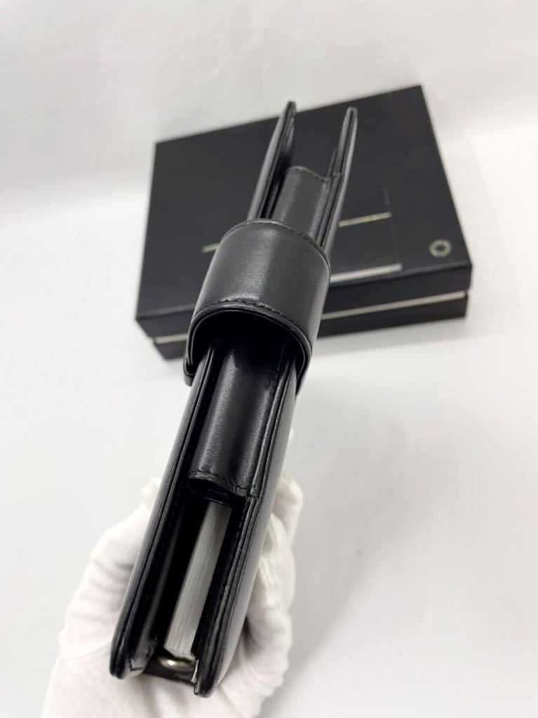 モンブラン システム手帳 バイブルサイズ ブラック 未使用品 モンブラン システム手帳 バイブルサイズ ブラック 未使用品
