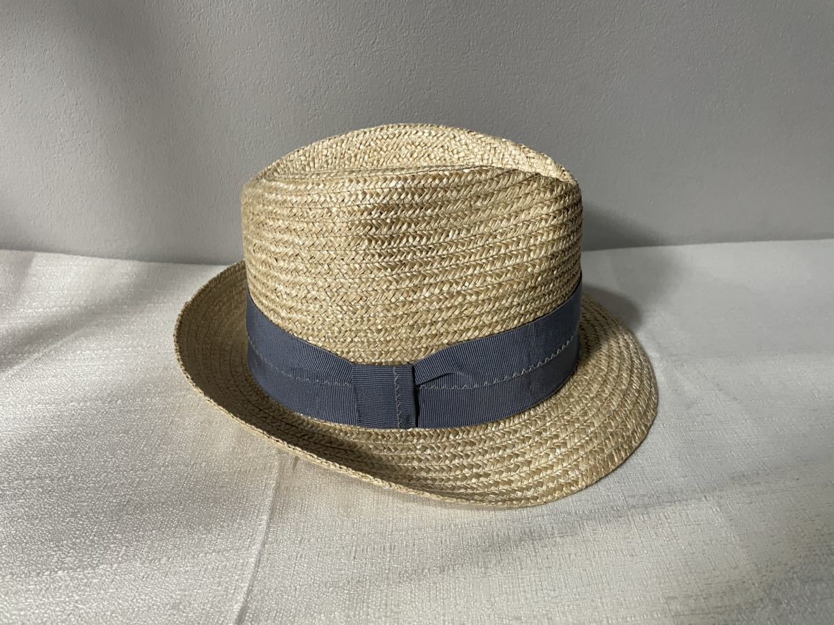 麦わら帽子 HATS & DREAMSハッツ&ドリームスイタリア製ストローハット