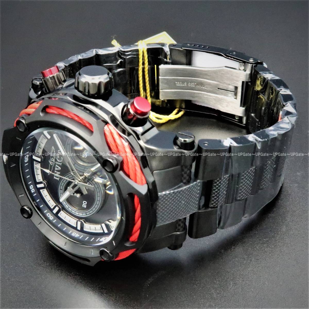 最強シリーズ☆人気の黒赤カラー INVICTA SHAQ 33662-