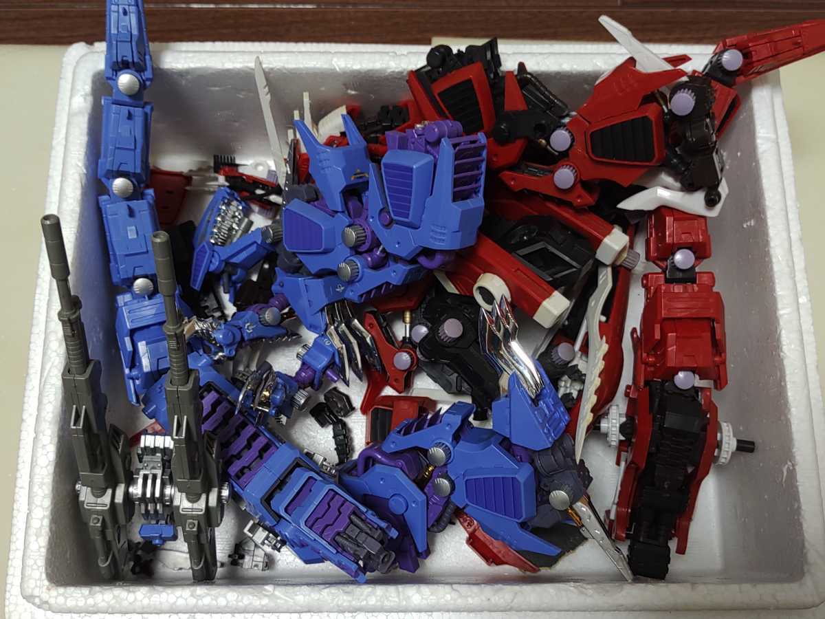 ジャンク品 ゾイド サイコジェノザウラー メッキパーツなど ZOIDS