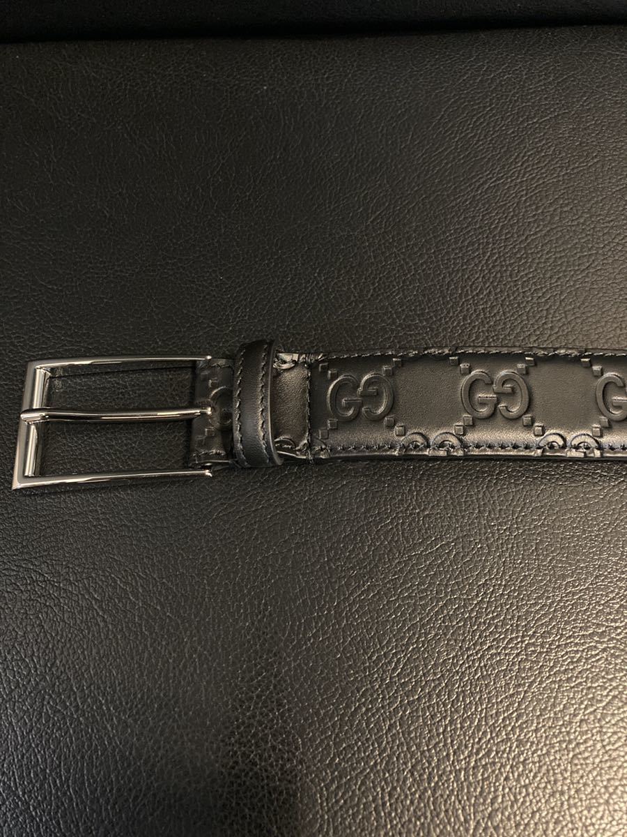 新品 未使用 本物 GUCCI グッチ 定価51700円 ベルト メンズ