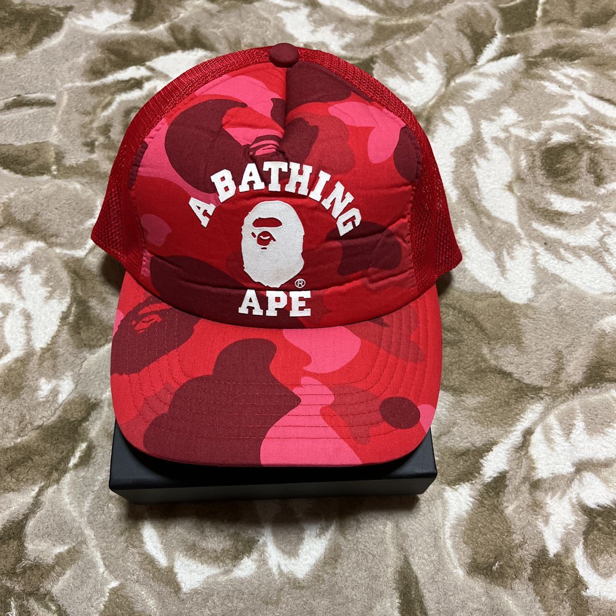 A BATHING APE BAPE KAWS pharrell camo ファレルカモ キャップ CAP