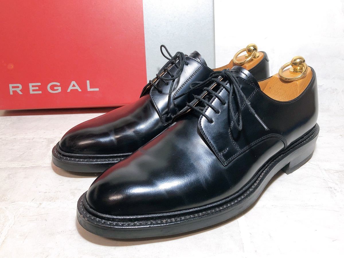 極美品】REGAL リーガル 上質 プレーントゥ ビジネスシューズ 本革