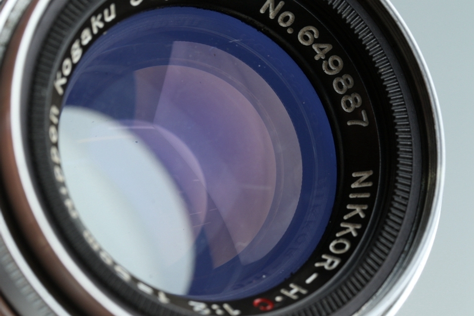 Nikon S + Nikkor-H・C 50mm F/2 Lens #41314D6_画像4