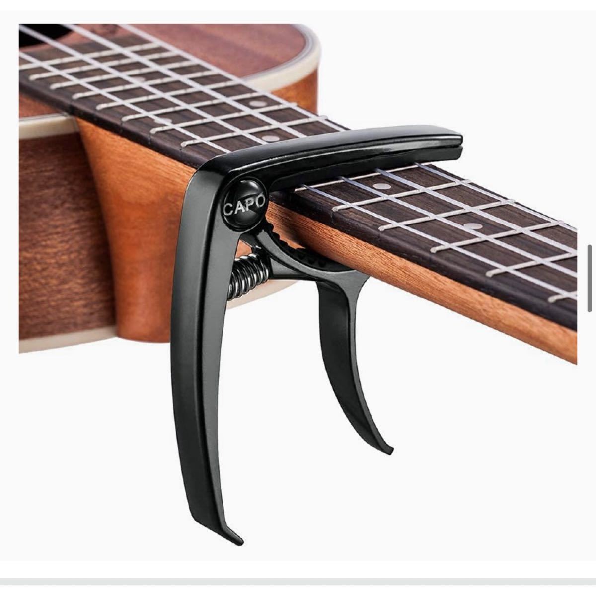 木目 ギターカポタストアコースティックギター エレキギター ベース ウクレレ カポタスト エレキギター アコースティックギター 