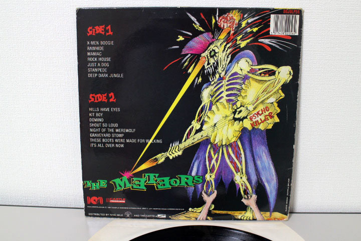 LP THE METEORS / NIGHT OF THE WEREWOLF 英国盤　DO JO LP56　中古美品_画像3