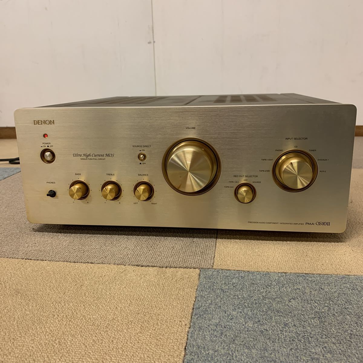 DENON プリメインアンプ PMA-S10 II bpbd.kendalkab.go.id