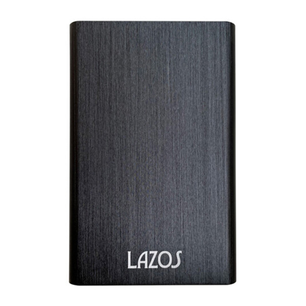 HDDケース/SSDケース 2.5インチ アルミニウム合金 最大4TB 最大6Gbps LAZOS L-HC-B/7483/送料無料メール便 ポイント消化_画像1
