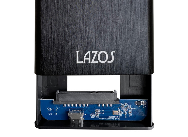 HDDケース/SSDケース 2.5インチ アルミニウム合金 最大4TB 最大6Gbps LAZOS L-HC-B/7483_画像2