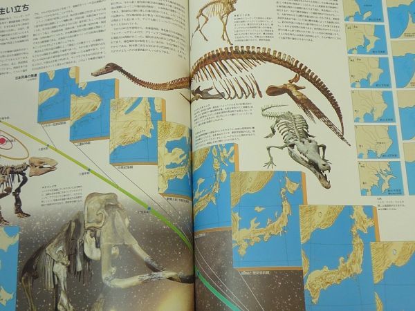 当時定価14800円 Newton アトラス 日本列島 30.5×43cm 教育社 242ページ 日本全国地図 1988年 レア 大型本 ハードカバー お買得